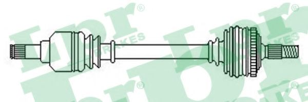 Приводной вал LPR DS52450
