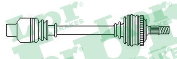 Приводной вал LPR DS52518