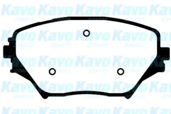Комплект тормозных колодок, дисковый тормоз KAVO PARTS BP-9067