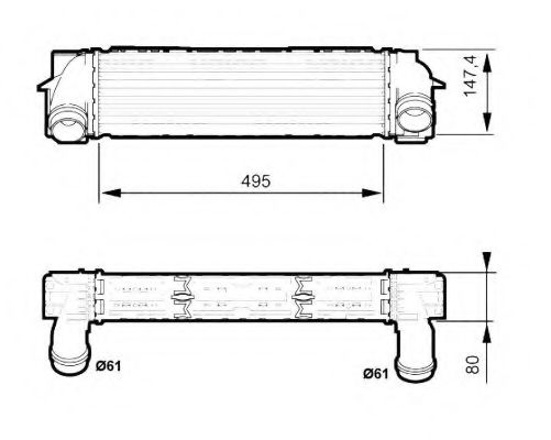 Интеркулер NRF 30524