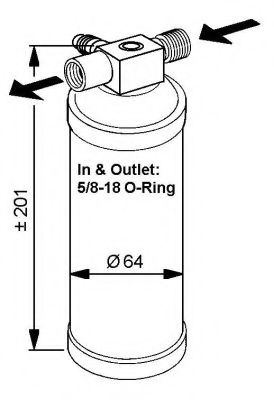 Осушитель, кондиционер NRF 33059