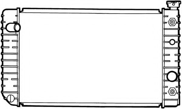 Радиатор, охлаждение двигателя NRF 50362