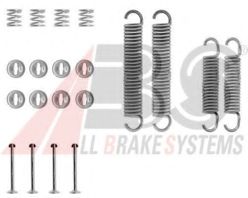 Комплектующие, тормозная колодка A.B.S. 0601Q