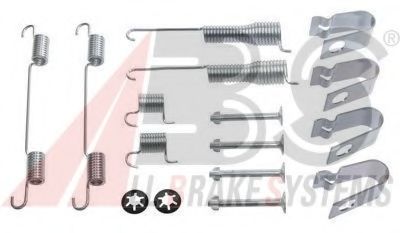 Комплектующие, тормозная колодка A.B.S. 0800Q