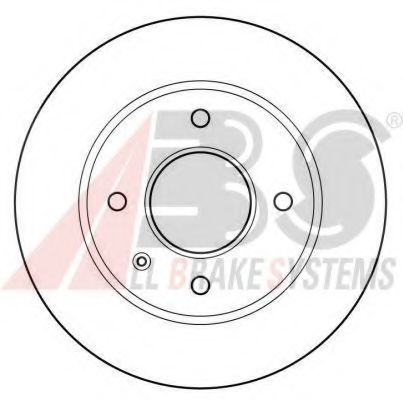 Тормозной диск A.B.S. 15727