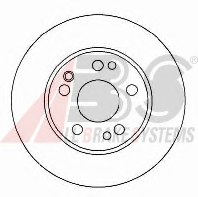 Тормозной диск A.B.S. 15877