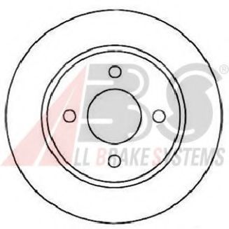 Тормозной диск A.B.S. 16412