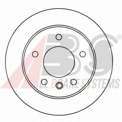 Тормозной диск A.B.S. 16535
