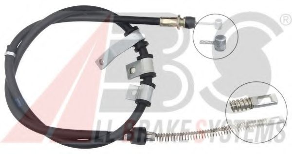 Трос, стояночная тормозная система A.B.S. K17397