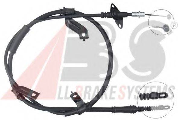 Трос, стояночная тормозная система A.B.S. K17489