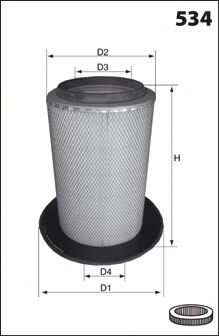 Воздушный фильтр MECAFILTER FA1439