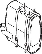 Средний / конечный глушитель ОГ DINEX 50482
