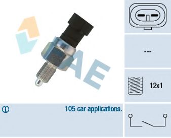 Выключатель, фара заднего хода FAE 40940