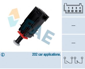 Выключатель фонаря сигнала торможения FAE 24795