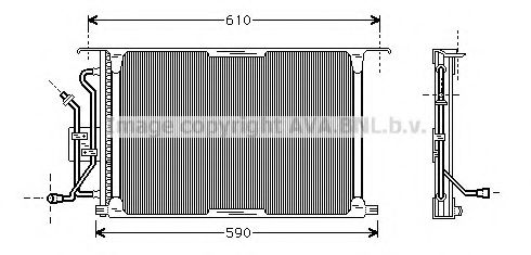 Конденсатор, кондиционер AVA QUALITY COOLING FD5258