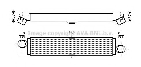 Интеркулер AVA QUALITY COOLING FT4353