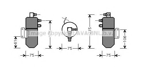 Осушитель, кондиционер AVA QUALITY COOLING VLD040