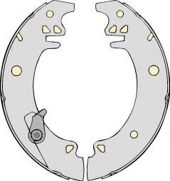 Комплект тормозных колодок MGA M563
