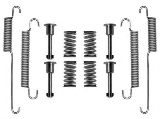 Пружина, тормозная колодка MGA R247