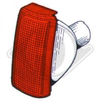 Фонарь указателя поворота DIEDERICHS 1810070