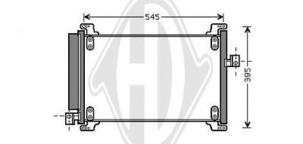 Конденсатор, кондиционер DIEDERICHS 8347600