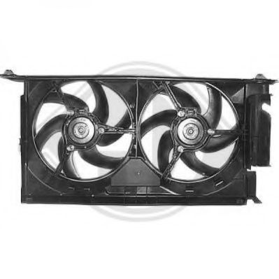 Вентилятор, охлаждение двигателя DIEDERICHS 8423310