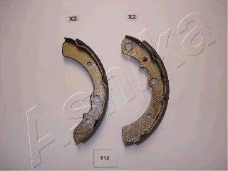 Комплект тормозных колодок ASHIKA 55-01-112