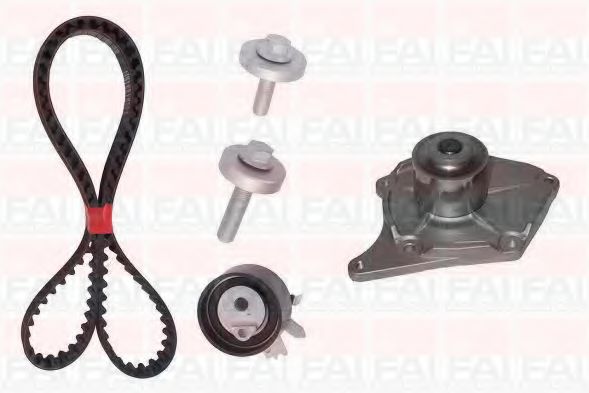 Водяной насос + комплект зубчатого ремня FAI AutoParts TBK357-6329