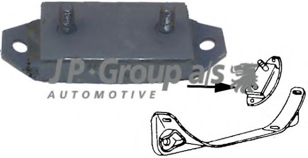 Подвеска, ступенчатая коробка передач JP GROUP 8117900506