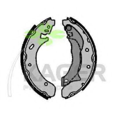 Комплект тормозных колодок KAGER 34-0160