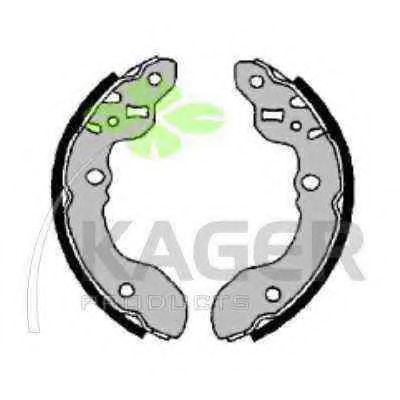 Комплект тормозных колодок KAGER 340256