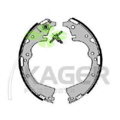 Комплект тормозных колодок KAGER 34-0350
