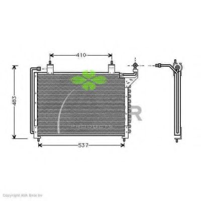 Конденсатор, кондиционер KAGER 94-5185