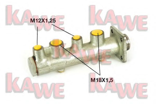 Главный тормозной цилиндр KAWE B6717