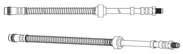 Тормозной шланг KAWE 511528