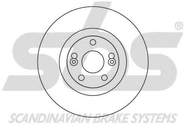 Тормозной диск sbs 1815203942