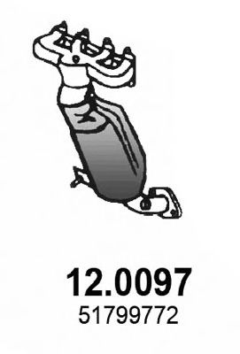 Катализатор ASSO 120097