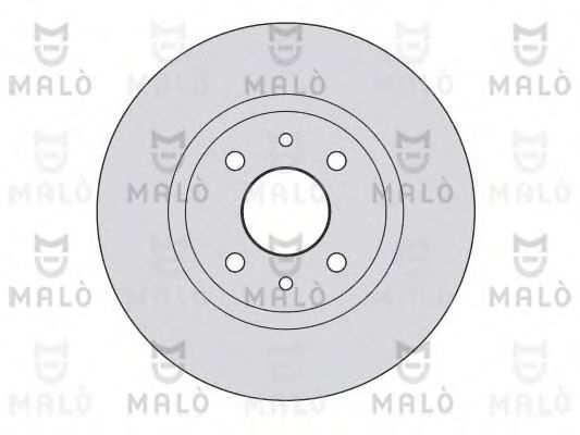Тормозной диск MALÒ 1110016