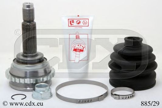 Шарнирный комплект, приводной вал CDX 885/29