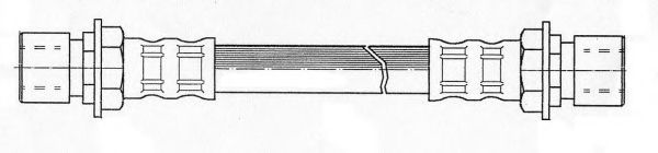 Тормозной шланг CEF 510479