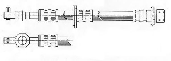 Тормозной шланг CEF 511530