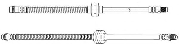 Тормозной шланг CEF 512825