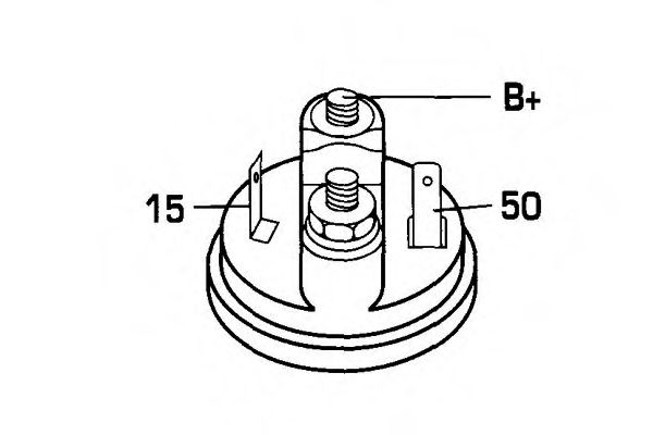 Стартер DA SILVA 020371