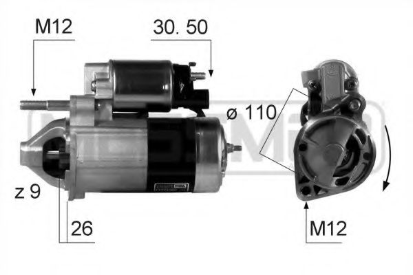 Стартер MESSMER 220077