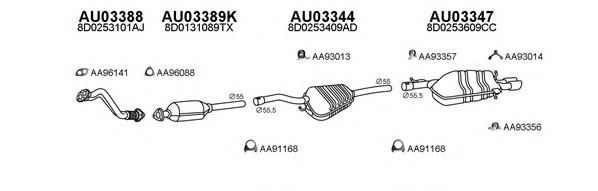 Система выпуска ОГ VENEPORTE 030134