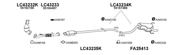 Система выпуска ОГ VENEPORTE 430047