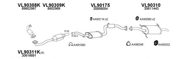 Система выпуска ОГ VENEPORTE 900161