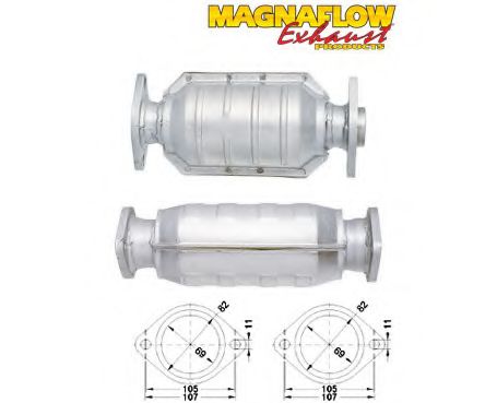 Катализатор MAGNAFLOW 88035