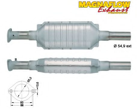 Катализатор MAGNAFLOW 81820