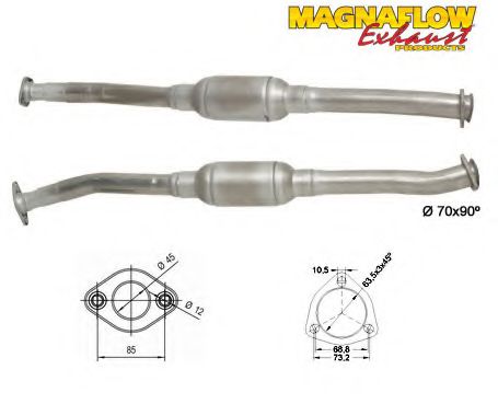 Катализатор MAGNAFLOW 80963D